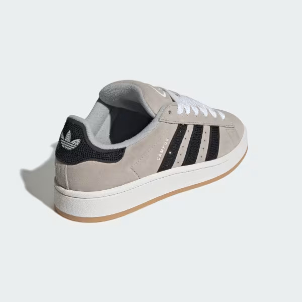 Adidas Campus 00s Rhinestone Black Grey Two Womens IH6830 NEW Sz 7
