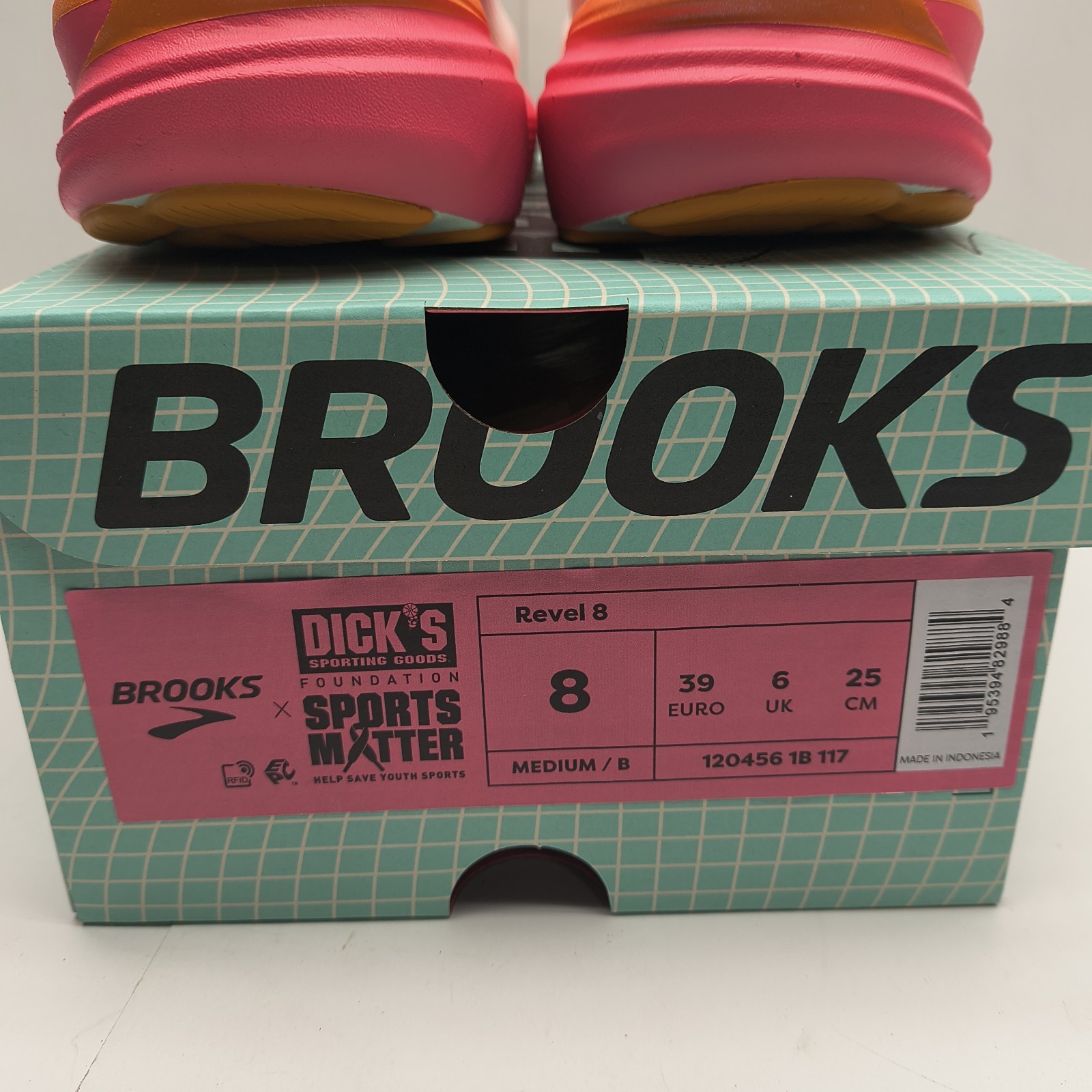 Brooks Revel 8 ‘Empower Her’ Running Walking Athletic Shoes Women’s Size 8M