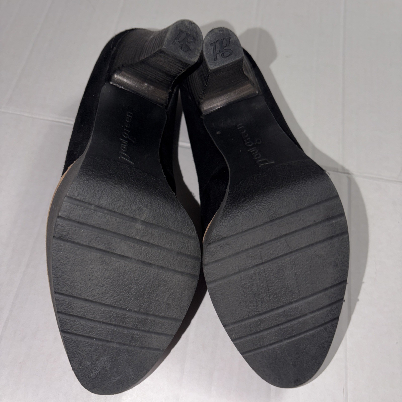NWOT Paul Green Black Suede Platform Pumps US 7 Or UK 5 Austria MSRP $389