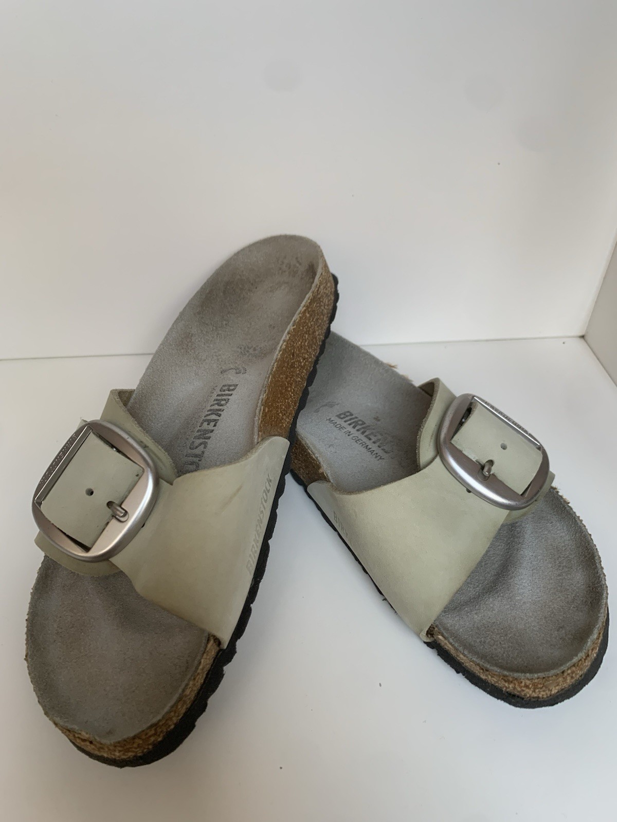 Birkenstock Madrid Big Buckle Leather Sandals EU 37 (24cm)