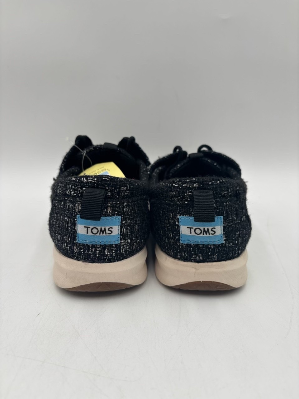 Tom’s DEL REY SNEAKER GLITTER WOOL Women’s NEW Women’s Sneaker Black US Size 10