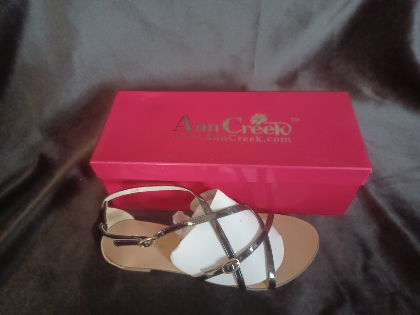Ann Creek Isla Black Sandal NWB Women’s Choose Your Size 9 Or 9.5 Available