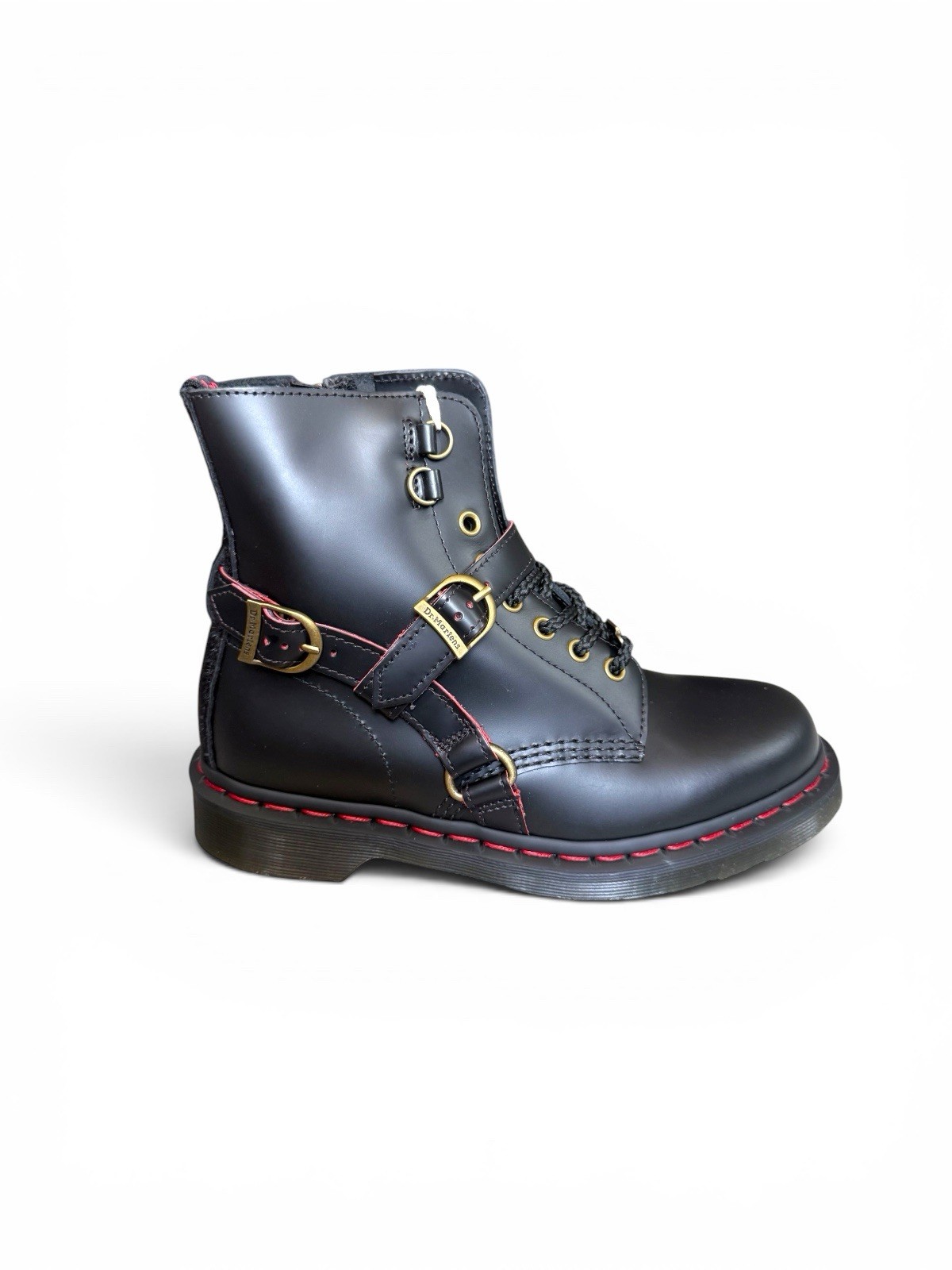 DR Martens 1460 YEAR OF THE HORSE Smooth & Hair On Leather Lace Up Boots