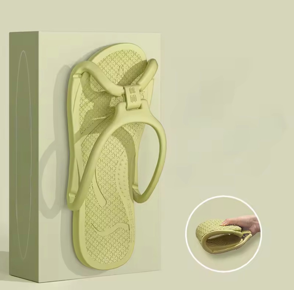 Foldable Travel slippers EVA, Non Slip, Lightweight, Comfortable
