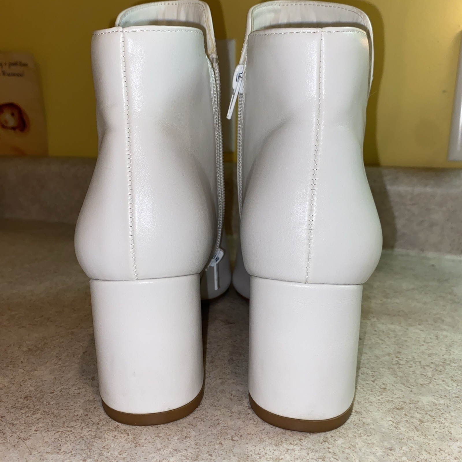 mysoft Women’s GoGo Boots Booties Block Heel Ankle Boots 7.5 Pointed Toe