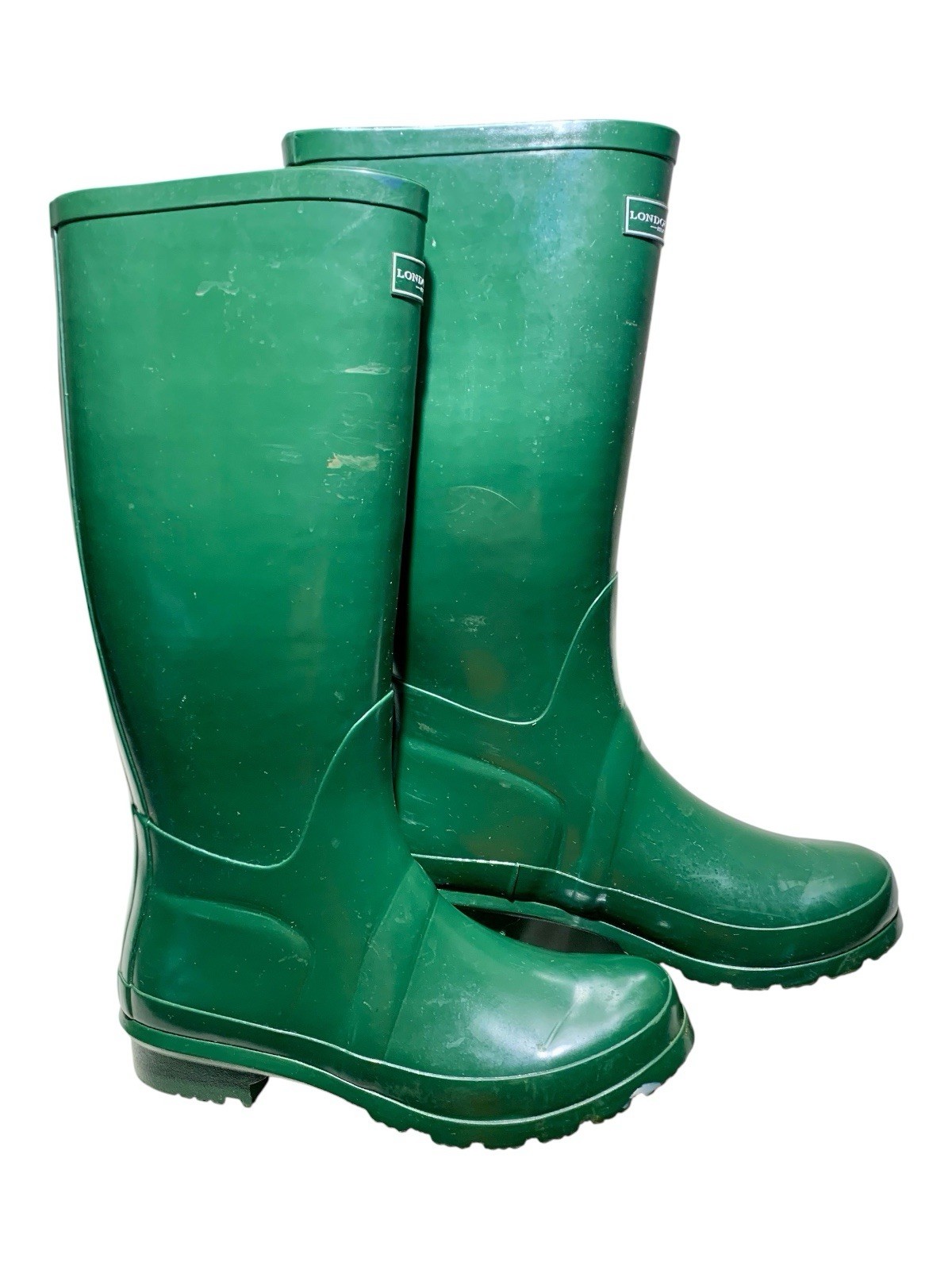 Women’s London Fog Thames Rubber Rain Boots Size 8.5