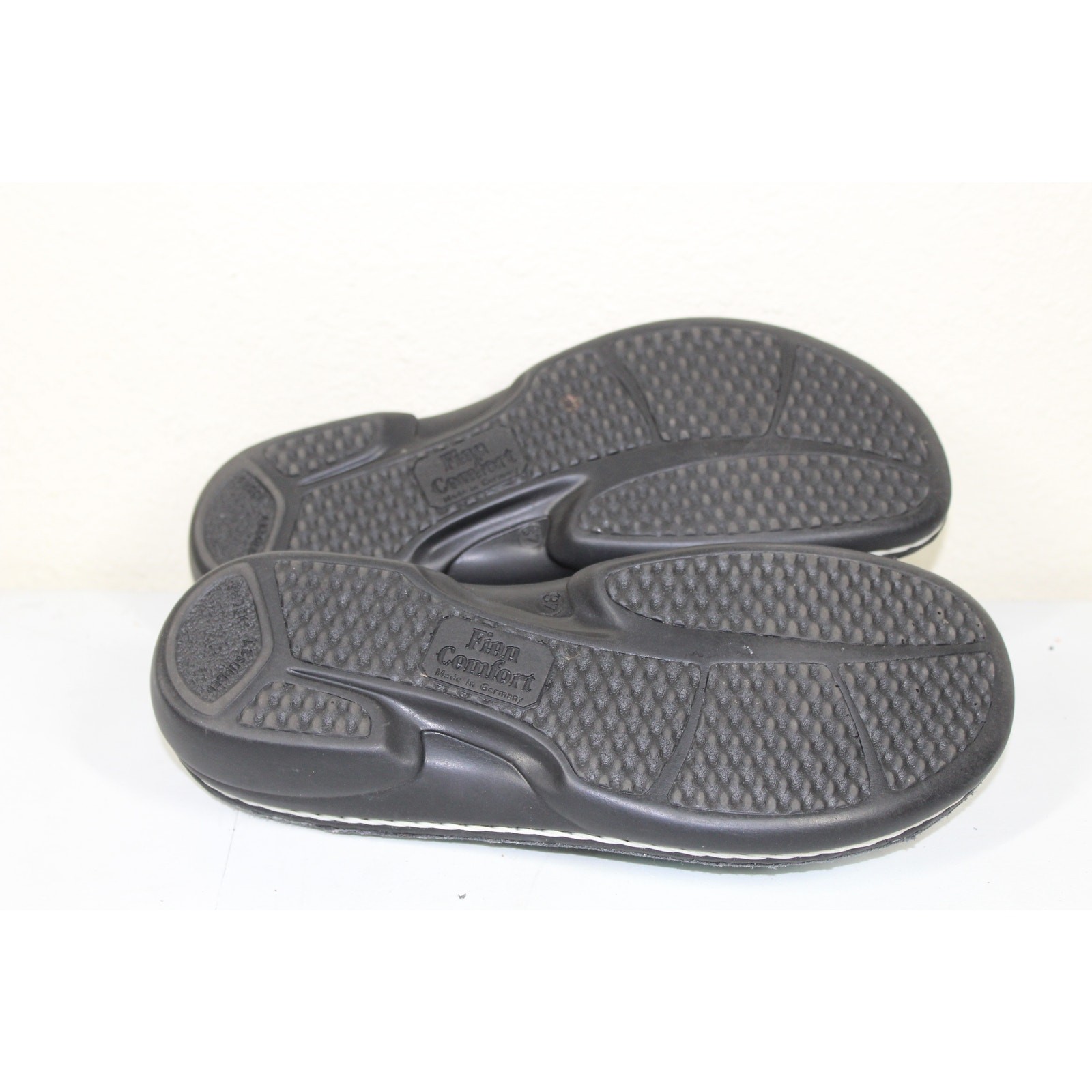 Finn Comfort Leather Sandal Sansibar Aqua Hook & Loop Women EU 37 US 6.5-7