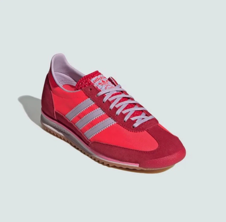 Size 8.5 – adidas SL72 OG Solar Red Lavender W