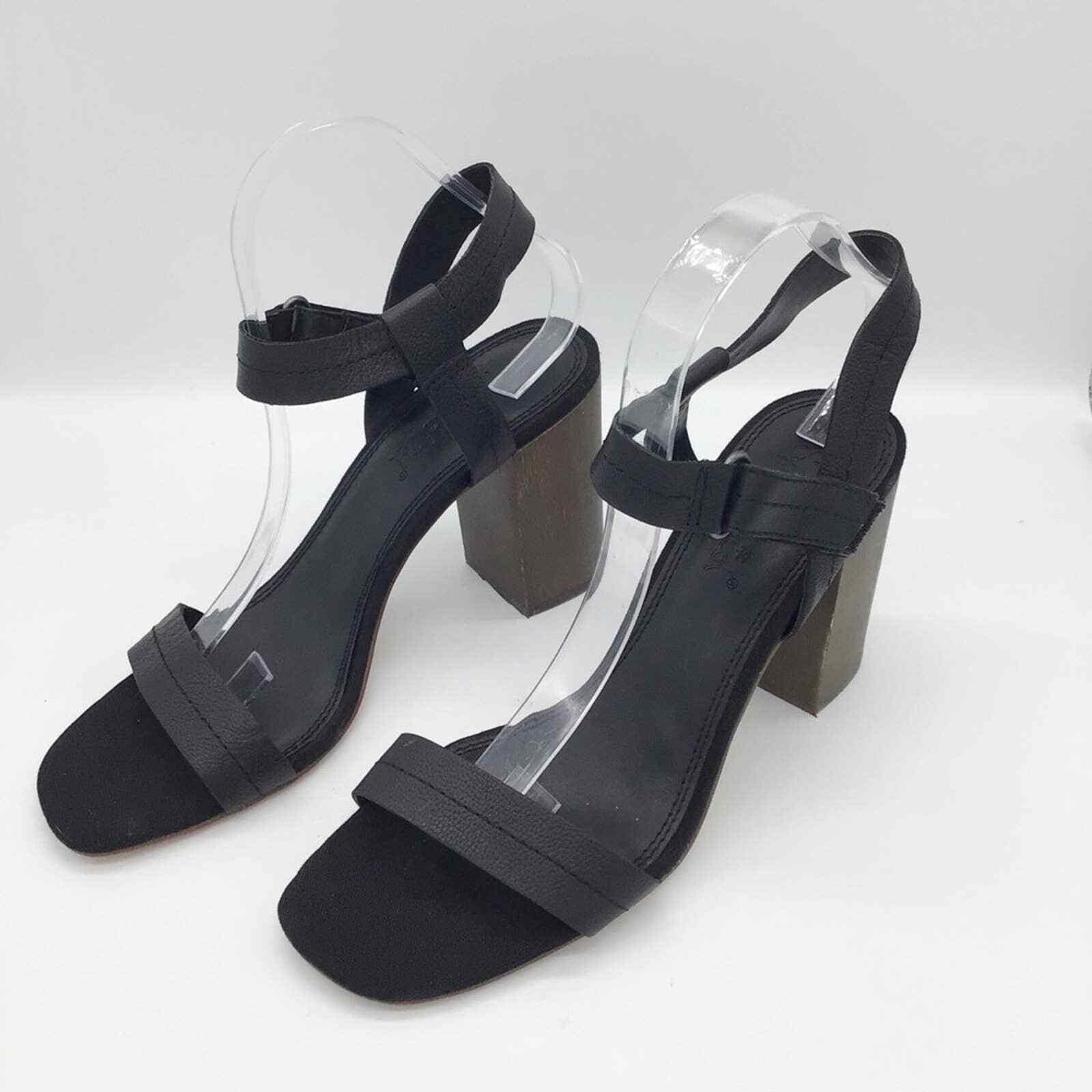 Splendid Miller Size 10 Sandal Black leather NWOT casual party New Spring