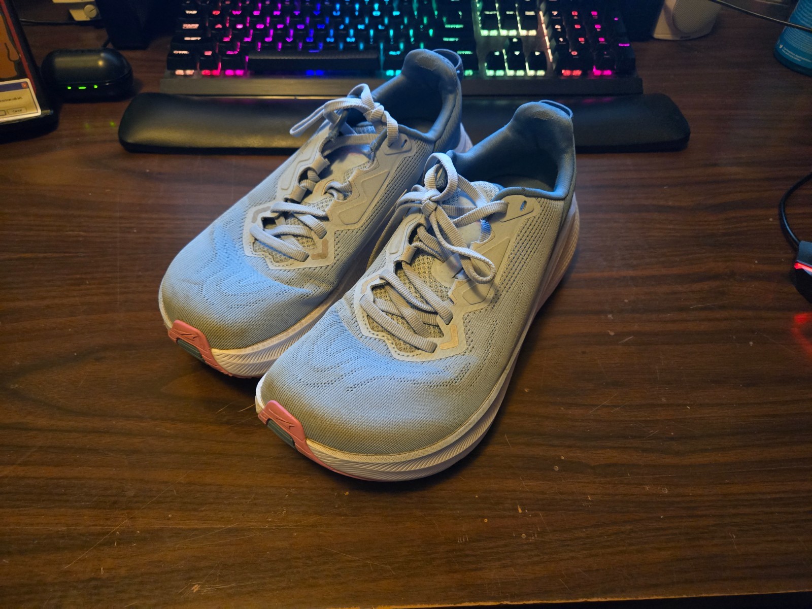 ALTRA FWD VIA Road Running Shoes Womens Size 7 Light Blue ALOA85PW444 used 16 ml