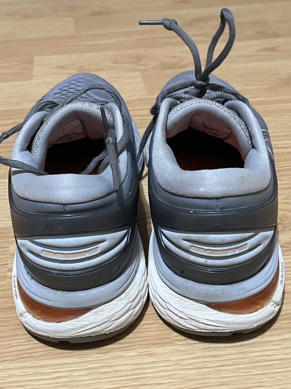 ASICS GelKayano 25 Running Womens Grey Sneakers Shoes 1012A026-020 Sz 8