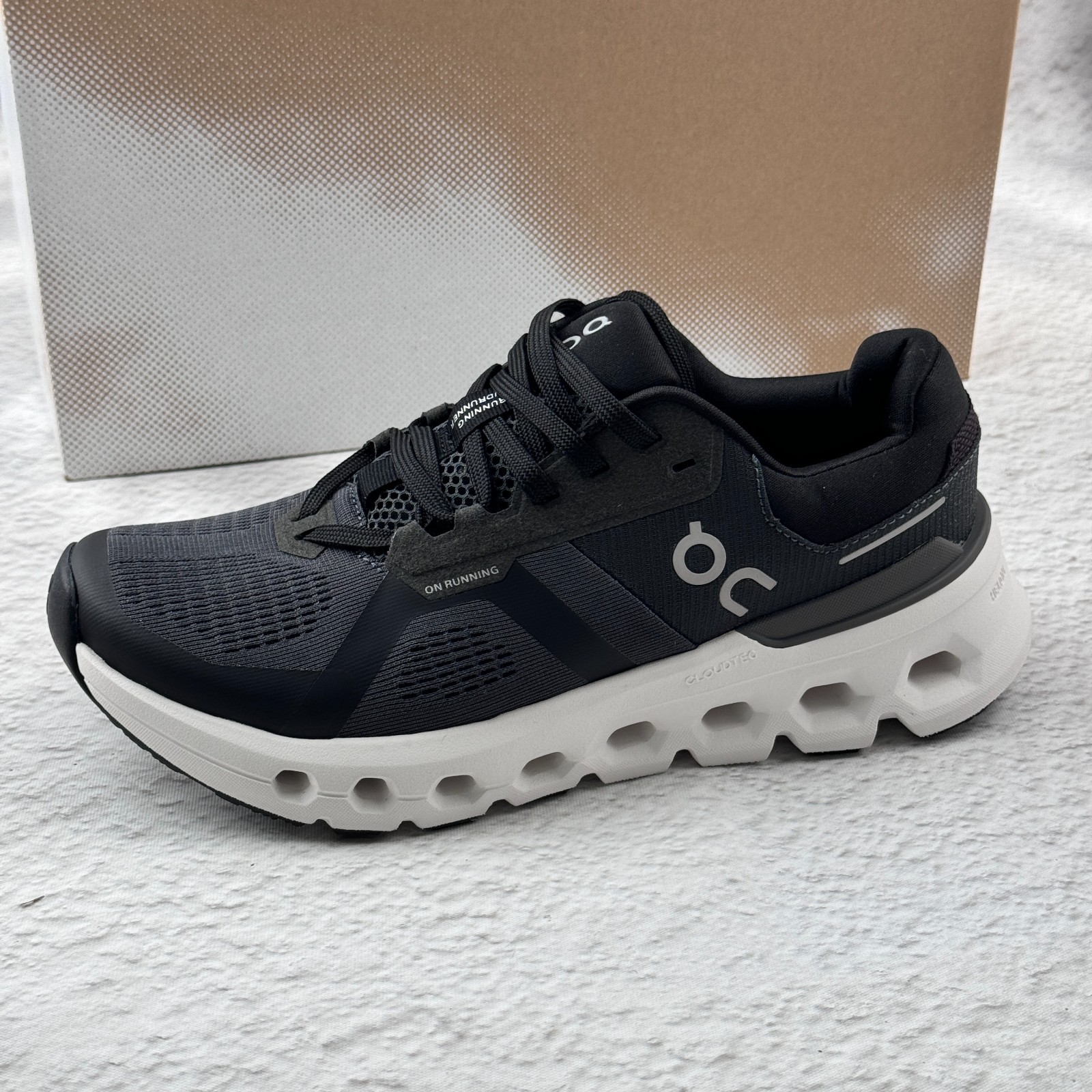ON Cloudrunner 2 Eclipse Black Women’s Running Shoes Cushion Comfort Sneaker