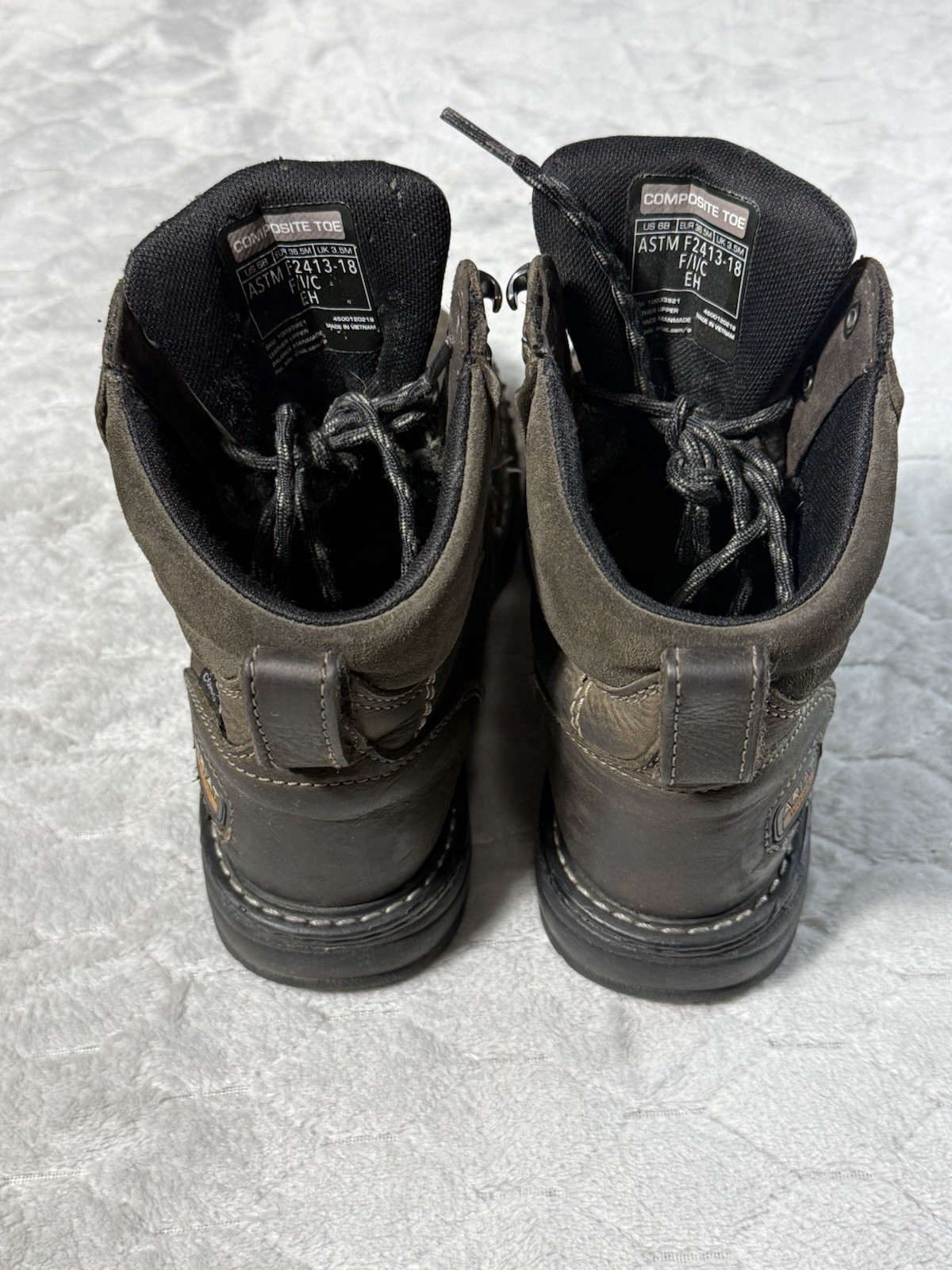 Ariat Work Boots Womens 6B Composite Toe EH Leather Workwear See Description