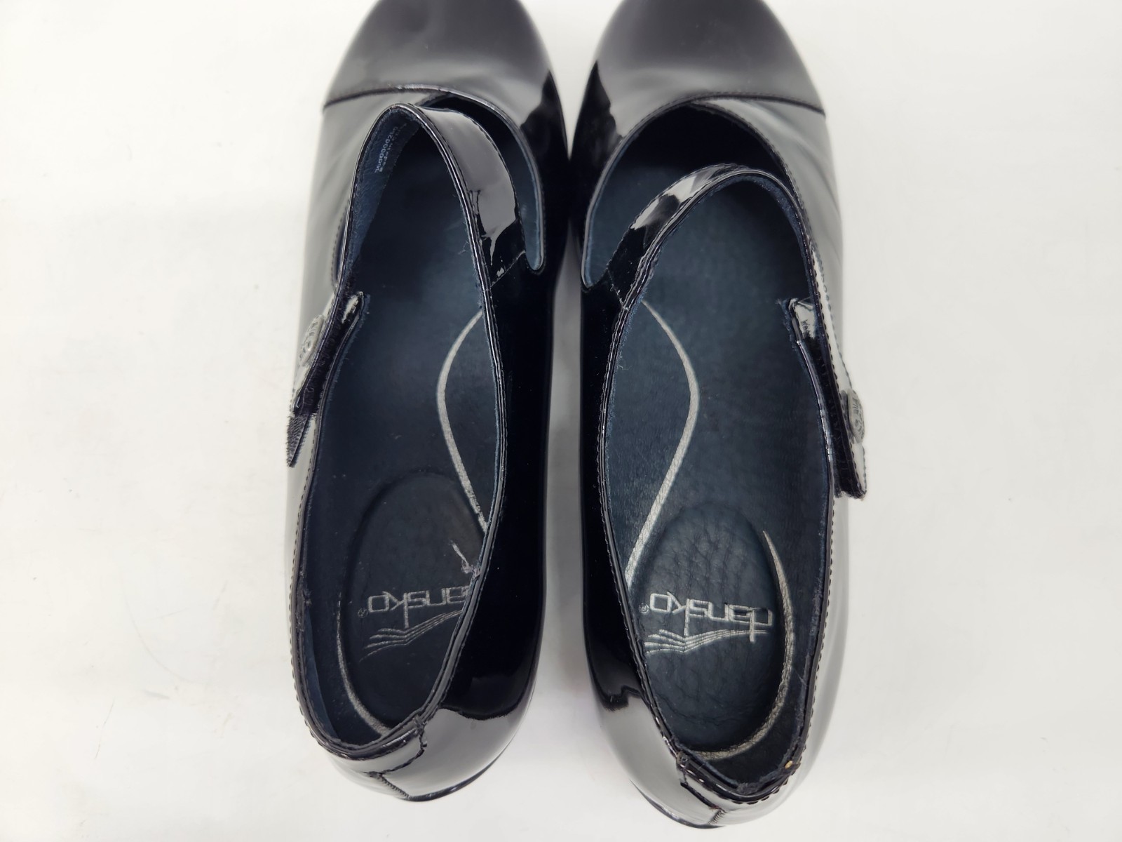 Women’s EU 41 US 10-10.5 Dansko Opal Mary Jane Black Patent Leather Flats New