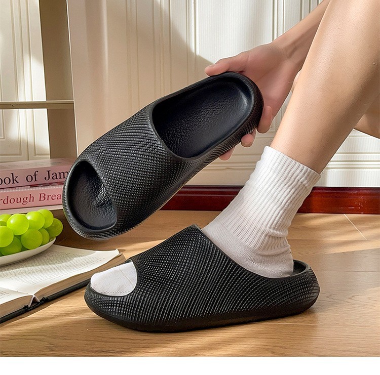 Unisex Ultra-Light Cloud Cushion Platform Slides Thick Sole Non-Slip EVA slippes