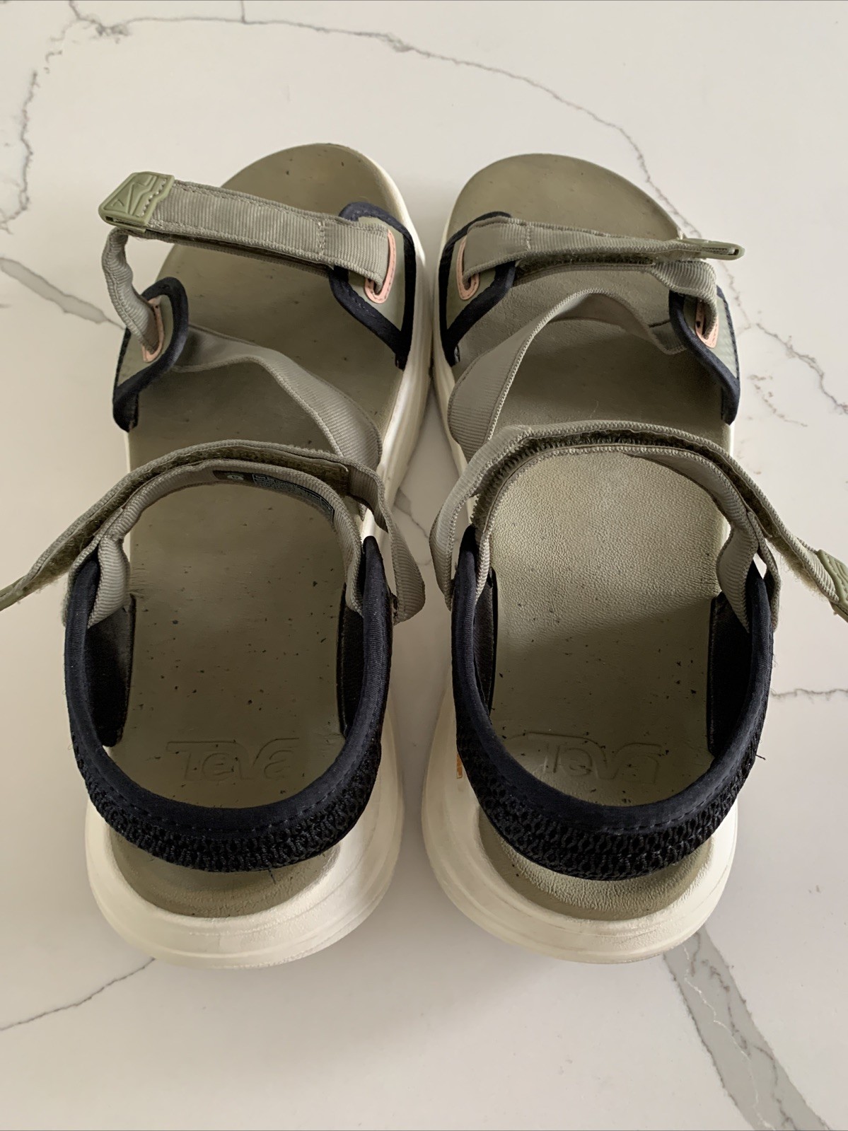 Womens Teva 1124039 Zymic Sandal Green Eco Friendly Comfort Outdoor Shoe Size 11