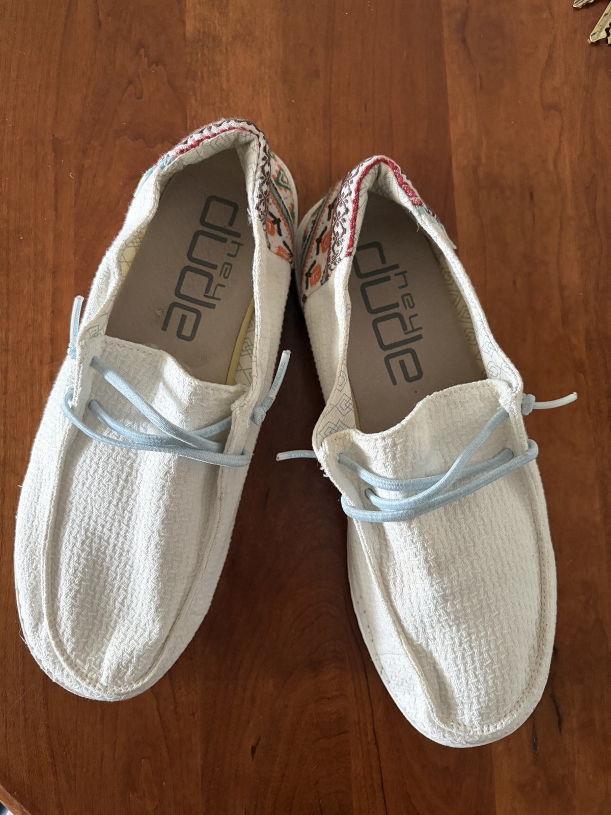 Hey Dude Summer Shoes Size 8 Gently Worn Excellent Condition