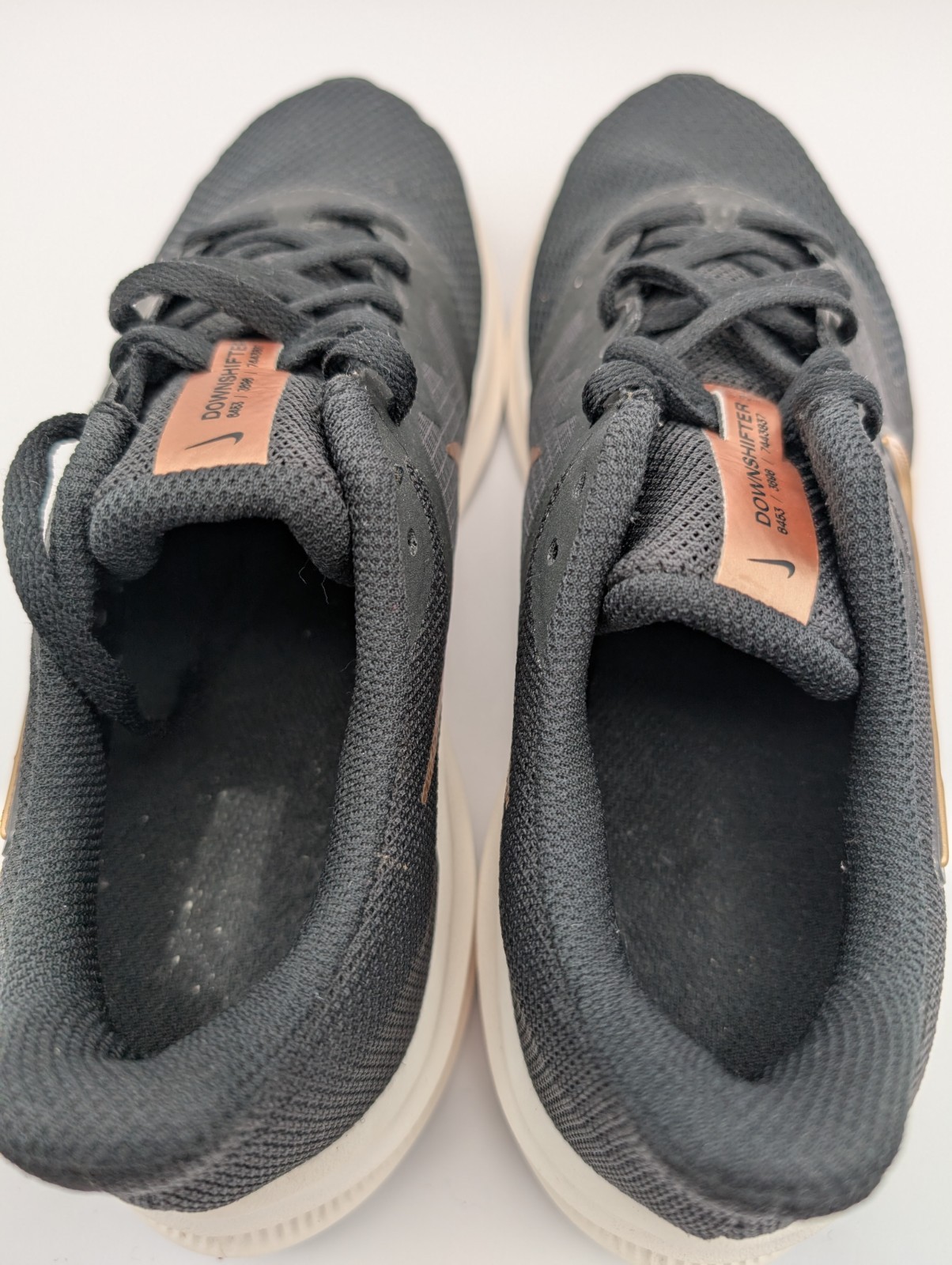Women Nike Downshifter 11 Running Sneakers Black/Metallic Copper Coin CW3413-002