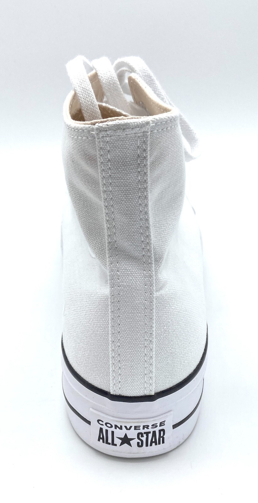 Converse Chuck Taylor All Star Lift Hightop White Black Womens Shoes 560846C 11M