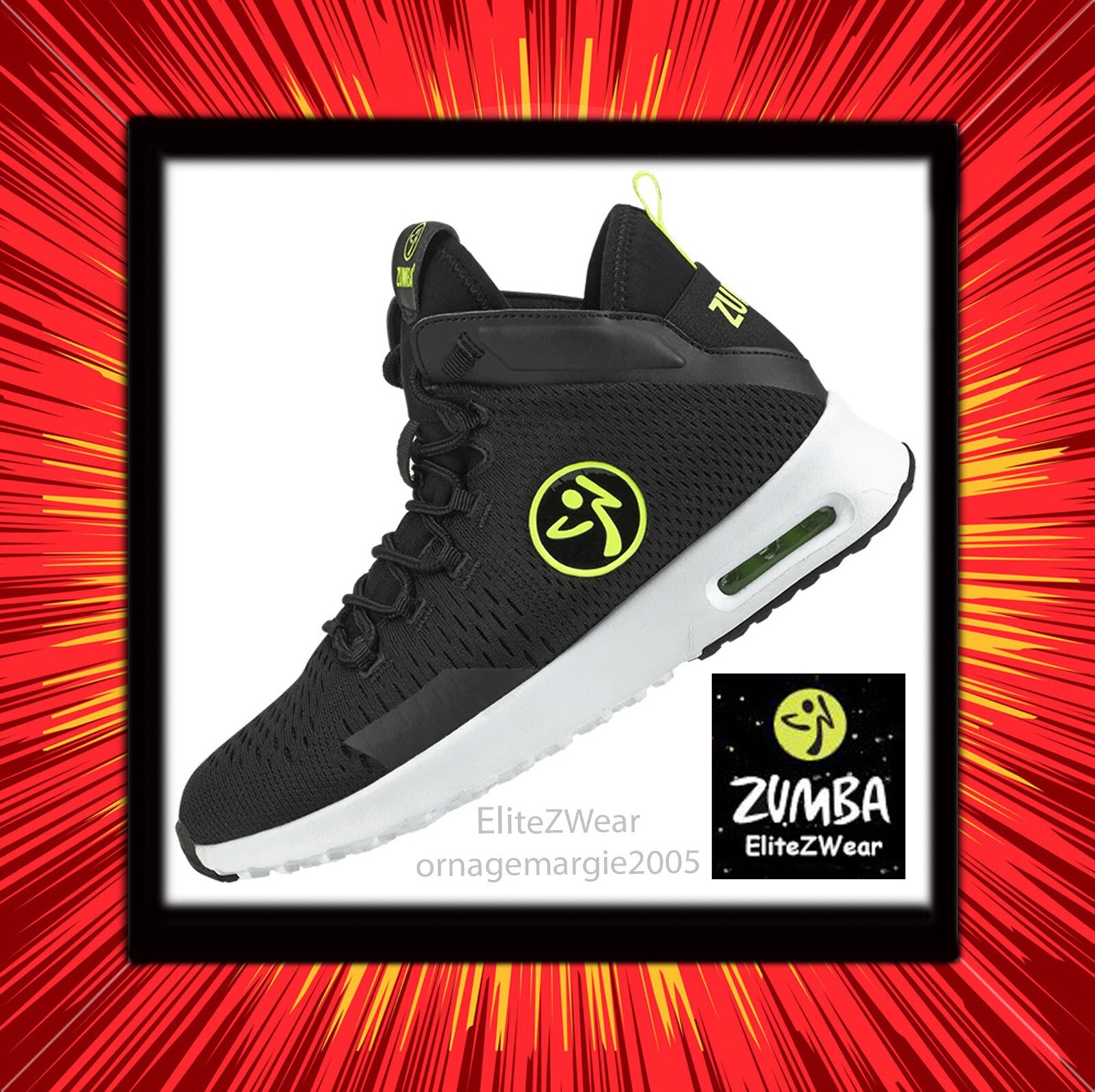 ZUMBA SHOES in ALL SIZES MID HIGH TOP TRAINERS SNEAKERS EliteZWear Orlando ZCon