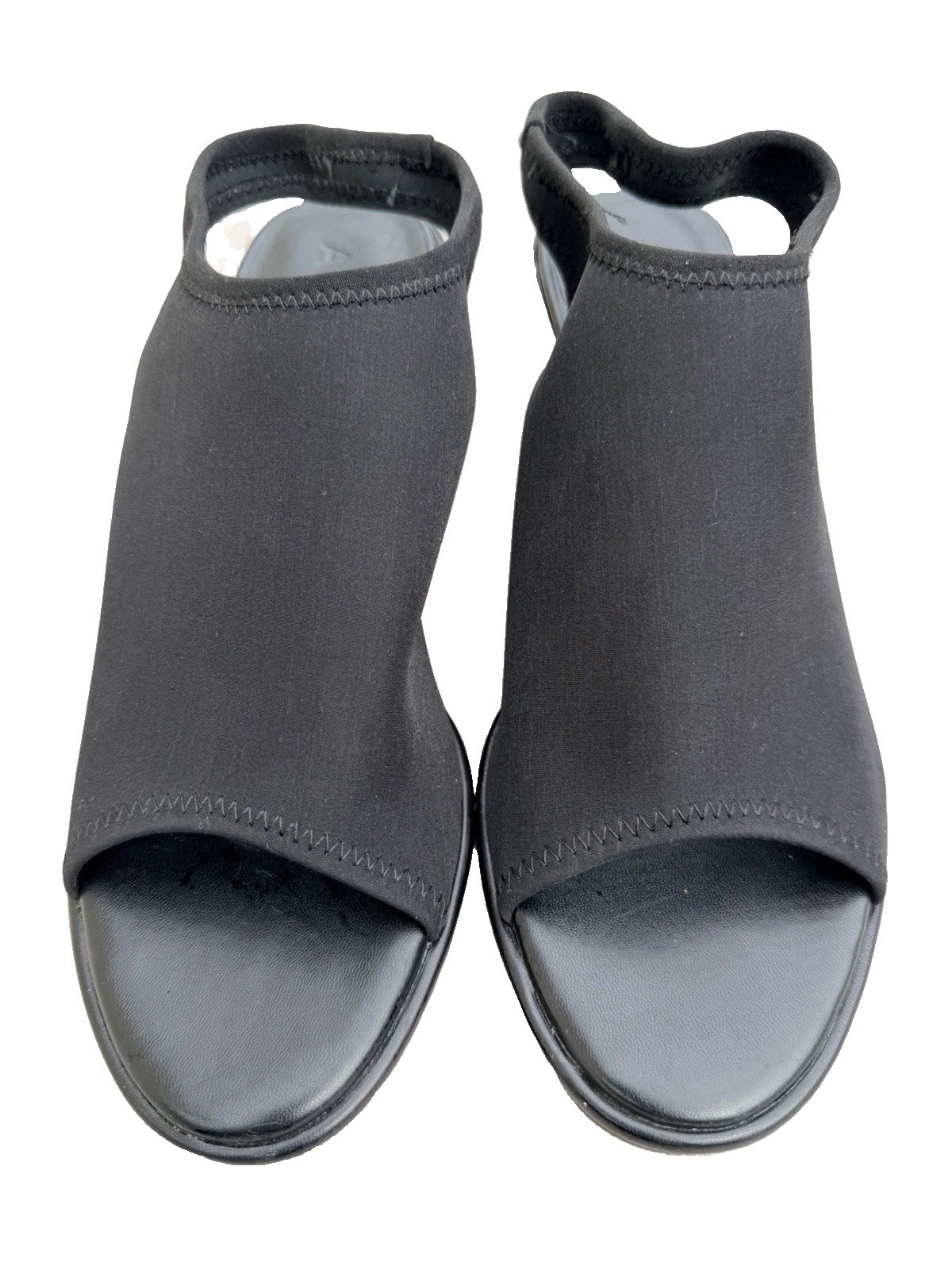 *Aerosoles Nuri Wedges Black Sz 9.5 M Textile Upper
