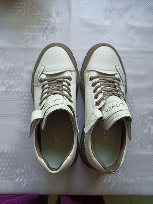 women leather boots white 38