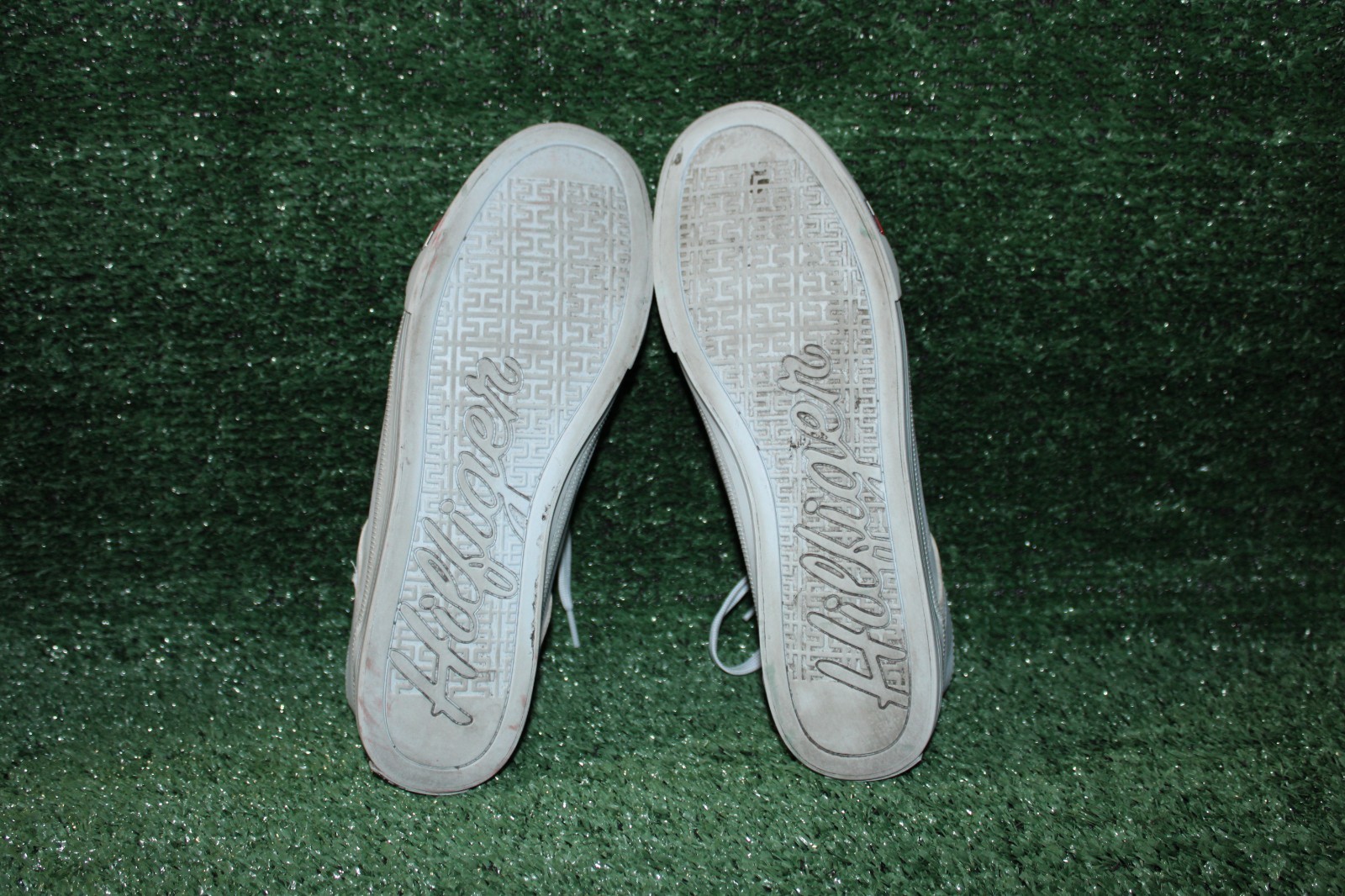 Tommy Hilfiger Womens TWLAMONTE-R Tennis Shoes Light Blue Casual *READ*