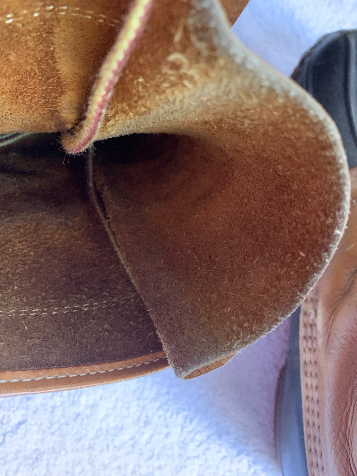 LL Bean Duck Boots Women 9M Made in USA Brown Genuine Leather Maine Hunting READ