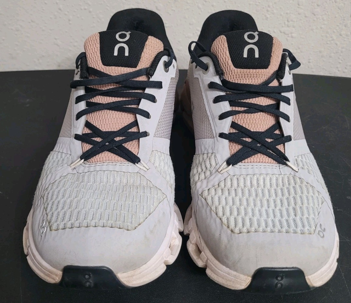 On Cloud Cloudflyer Running Shoes Womens 7.5 Sneakers Glacier Rosebrown 21.99566