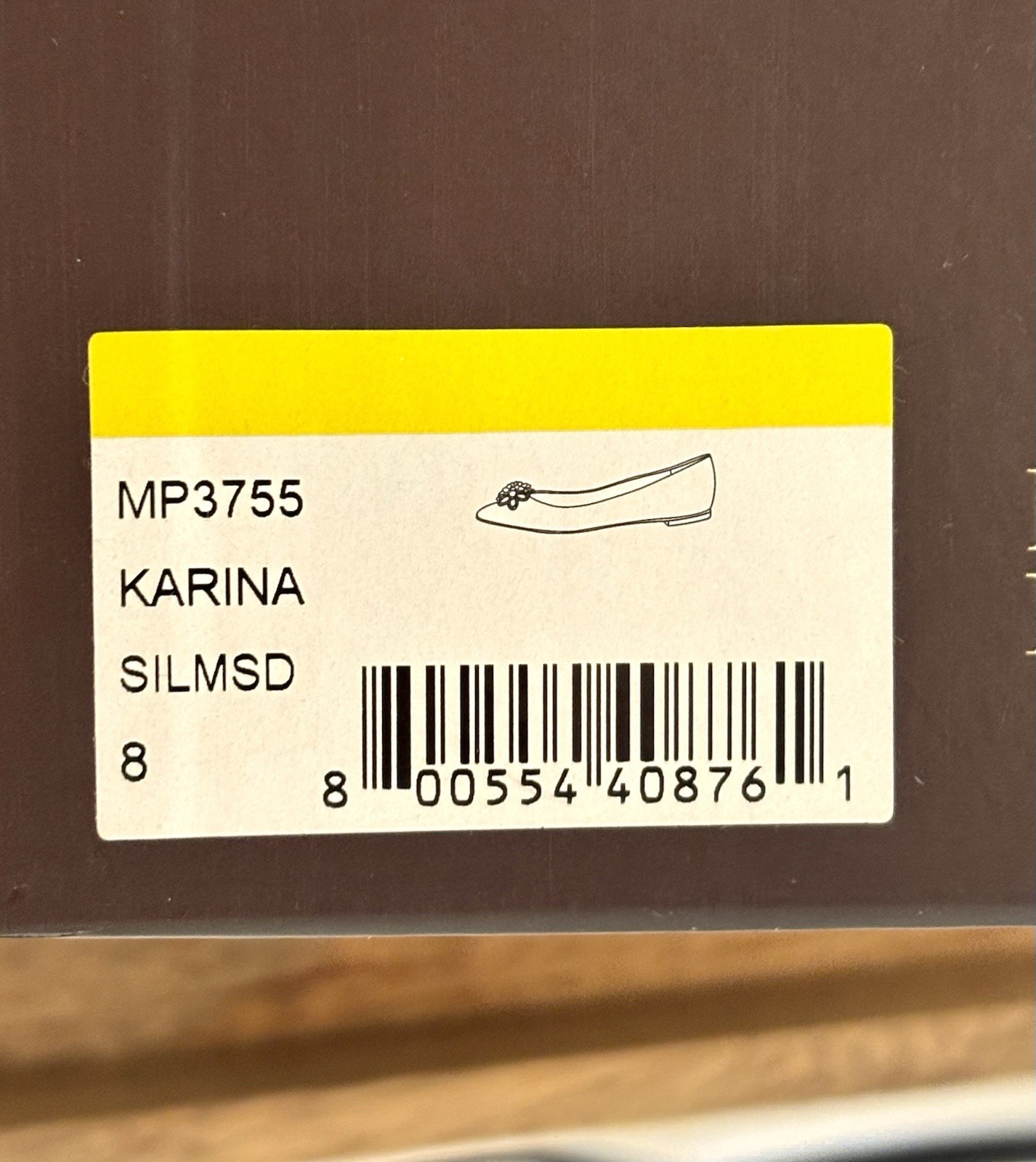 BADGLEY MISCHKA Karina Metallic Jeweled Flats Summer Wedding Perfection SZ8 New