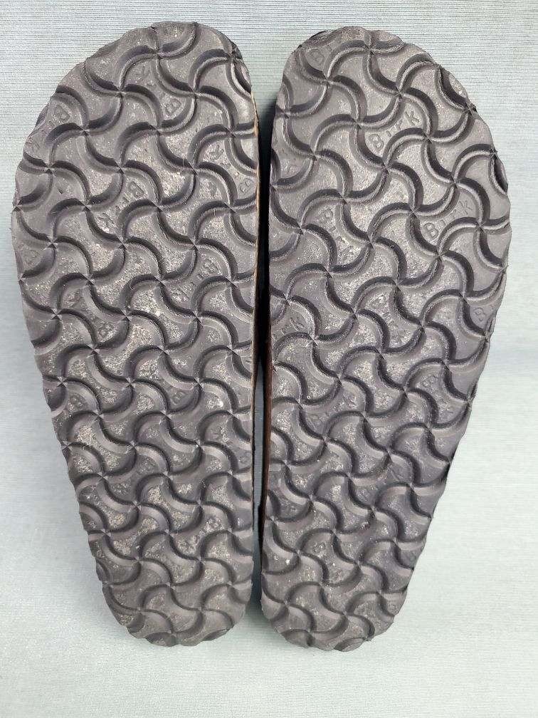 Birkenstock Buckley Suede Moccasin Clogs Bluish Greyish Mules EU 37 US 6-6.5