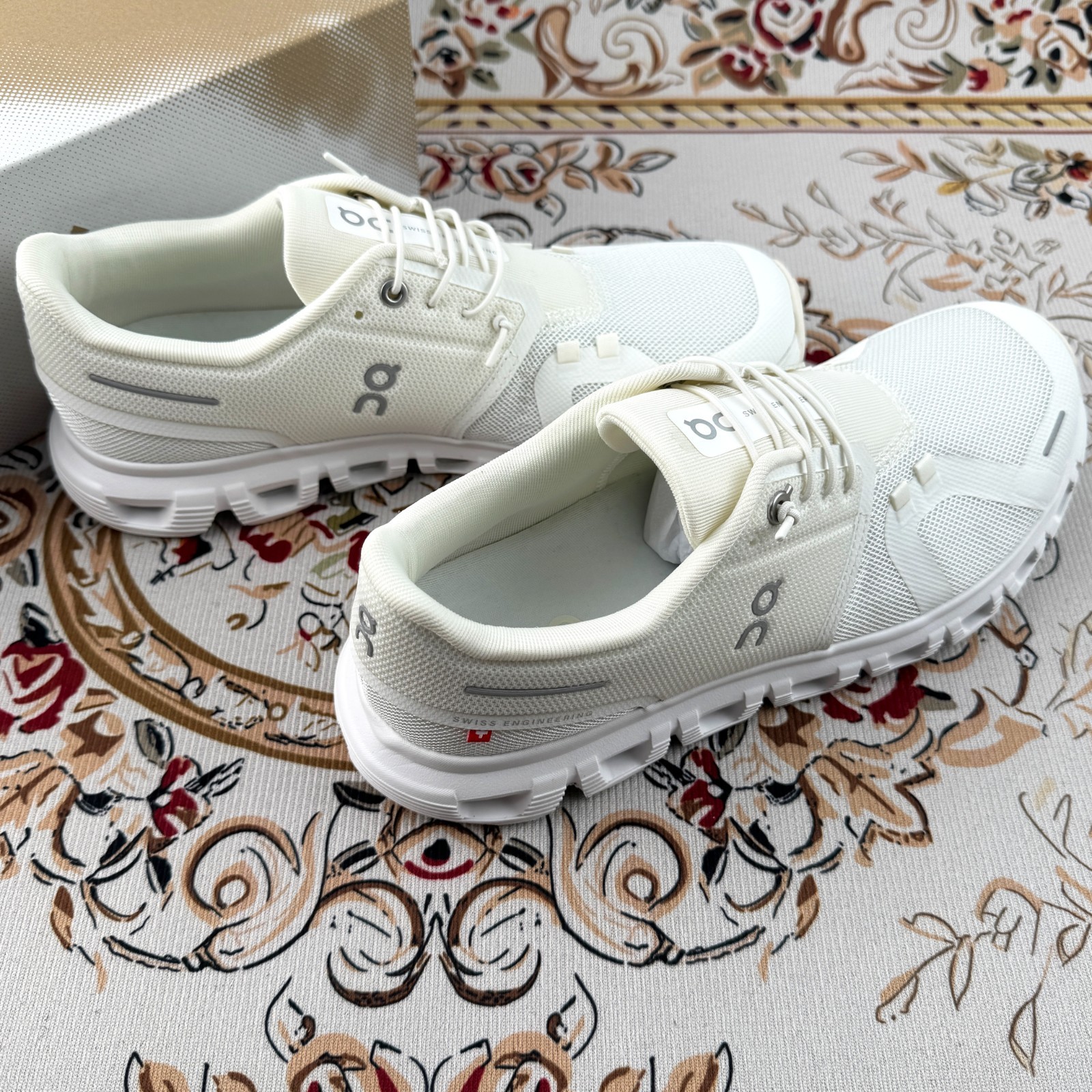 NEW On Cloud 6 White|White woman’s Sneakers/3WF10061200 US 6-9.5