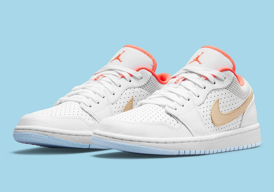 NEW NIKE Air Jordan 1 Low SE White Sesame DC9509 100 Women’s Size 11 / 9.5 MEN’S