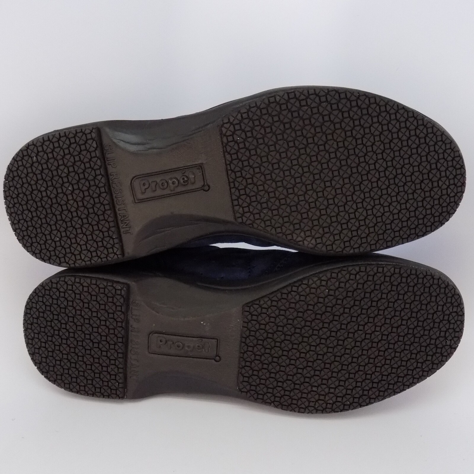 Propet Washable Walker Womens Comfort Shoes Size 5.0 BM, Indigo Suede, NEW 5976