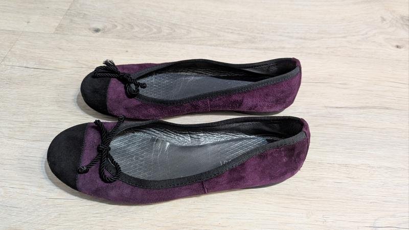 Women navy boot heels black suede 39 #492Y