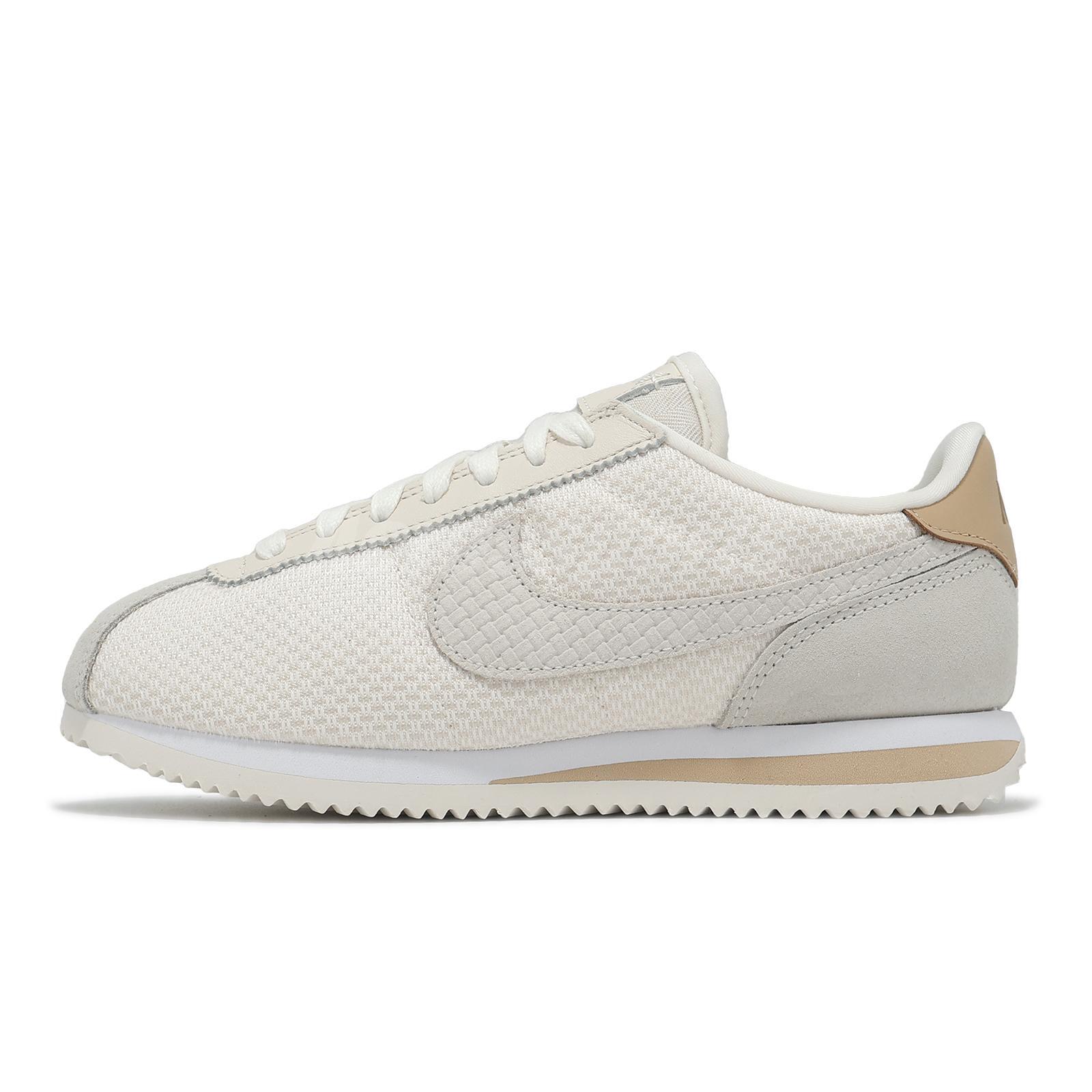Nike Wmns Cortez Pearl White Pale Ivory Tan Sail Women Casual Shoes IB8879-211