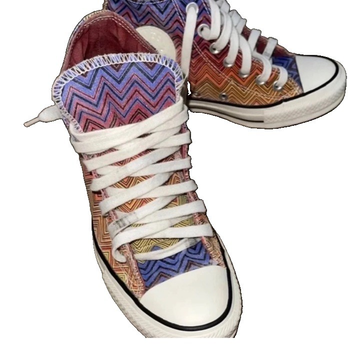 Converse Chuck Taylor All Star women’s Chevron High-Top Lace-Up Sneaker