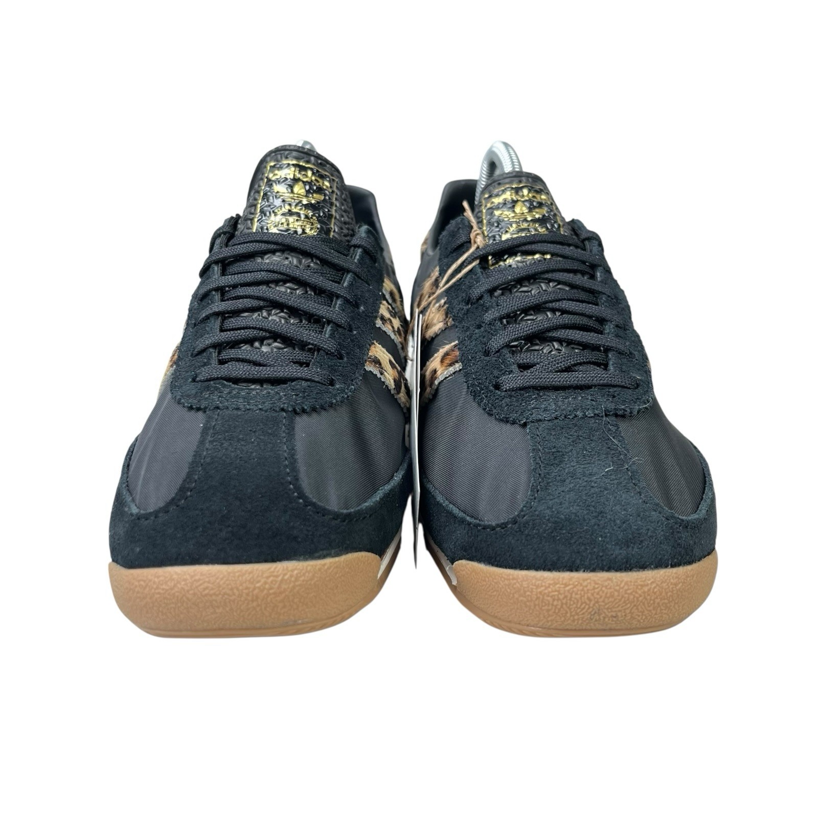 Adidas SL 72 OG Black Gum Leopard Print Shoes JR1640 Women’s Size 6 – 9.5