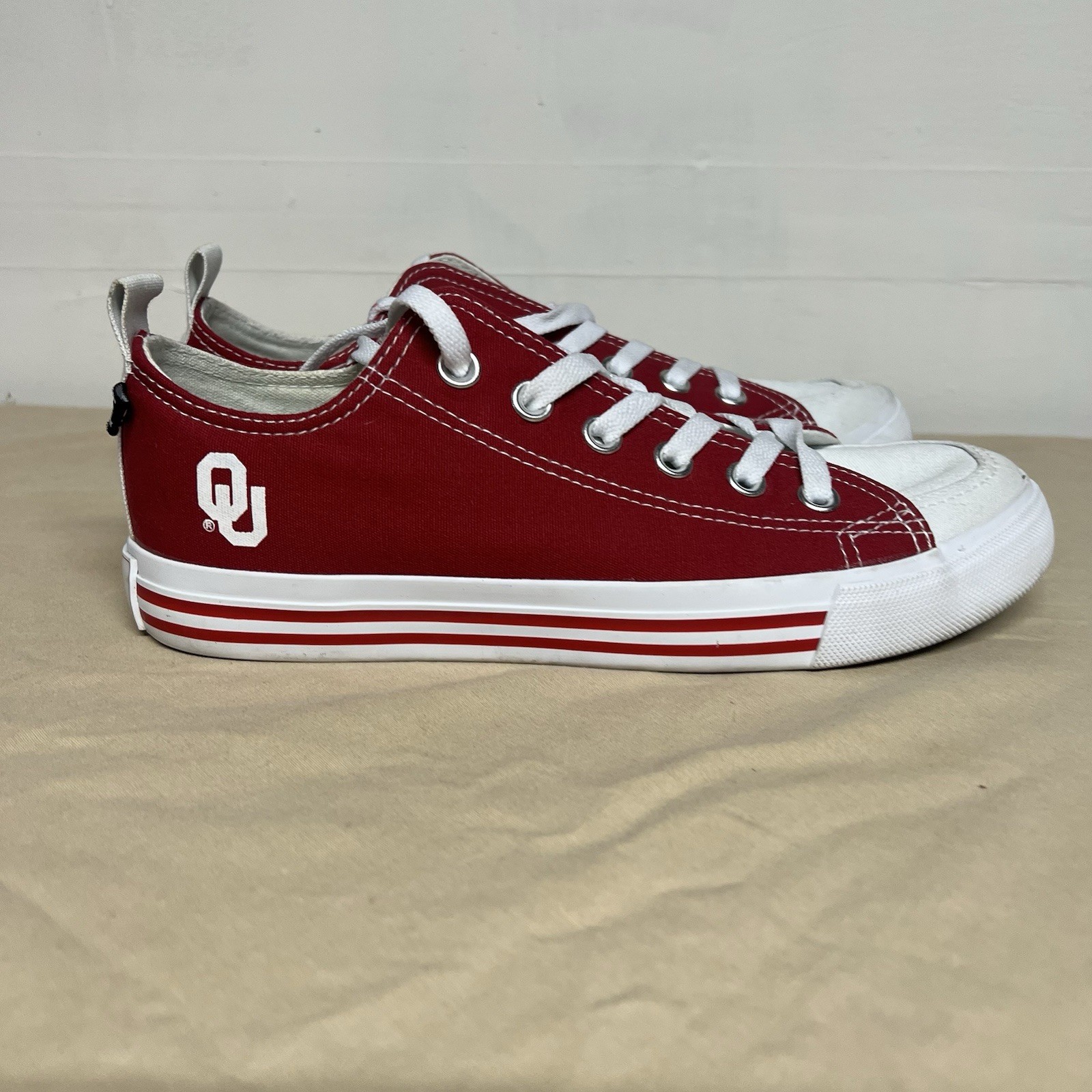 Skicks OU Oklahoma Sooners College Sneakers Shoes Women’s Size 8M Football Fan