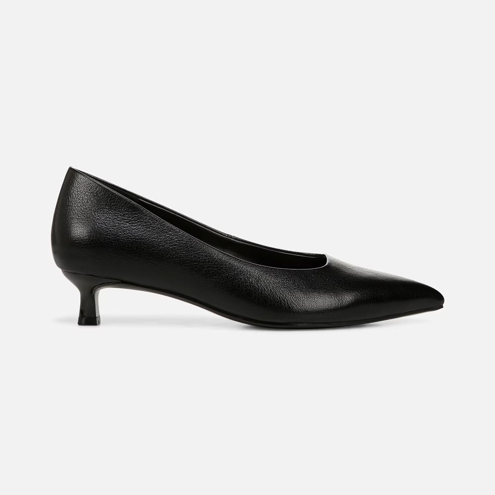 BNIB Naturalizer Womens Natalia Black Kitten Heels Pump Shoes 6 Medium (B,M)
