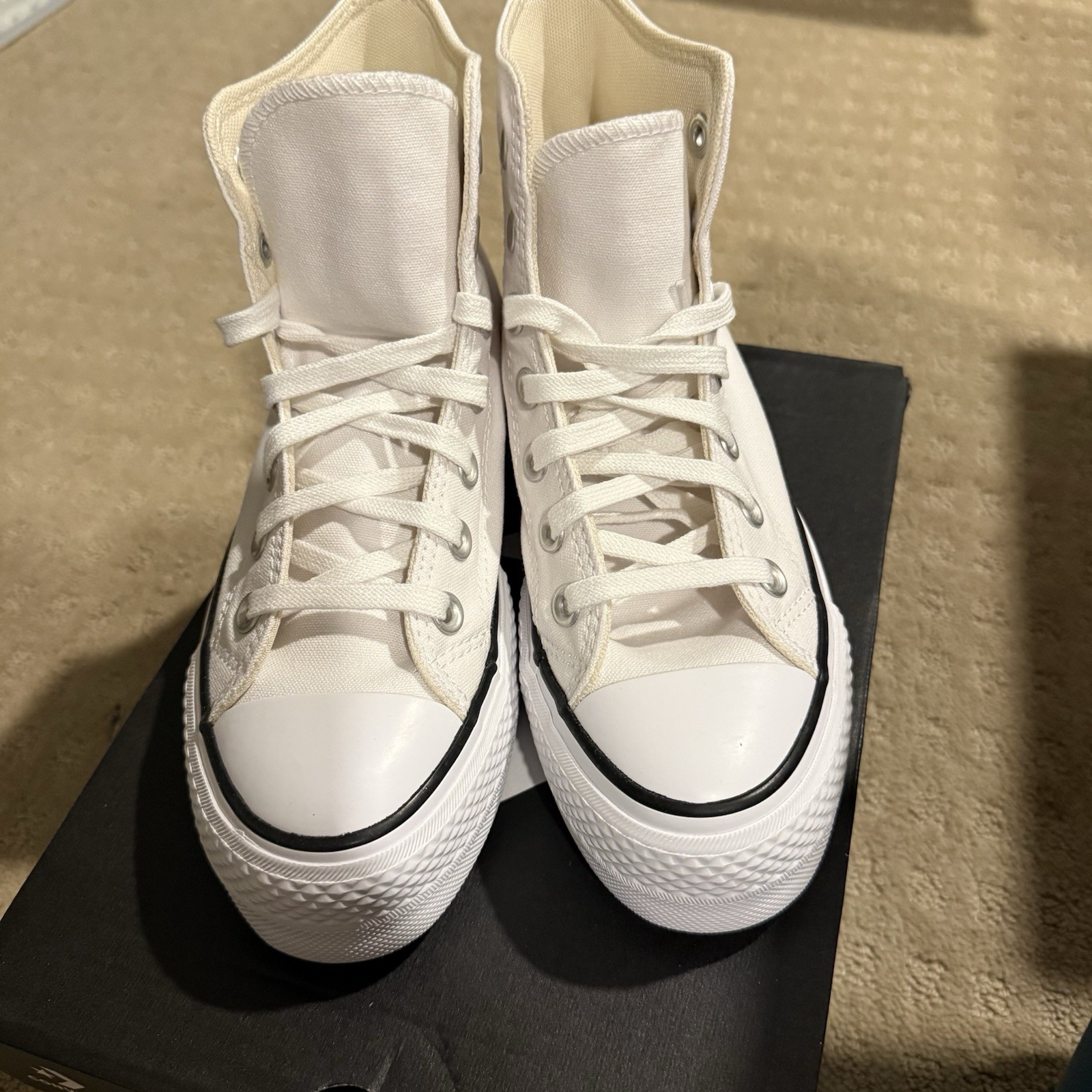 Converse Chuck Taylor All Star Platform High Top White Women’s Sneakers 560846C