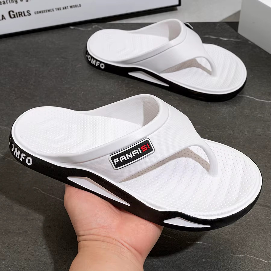 Mens Summer Slippers Non Slip Beach Shoes Flip Flops Sandals Casual
