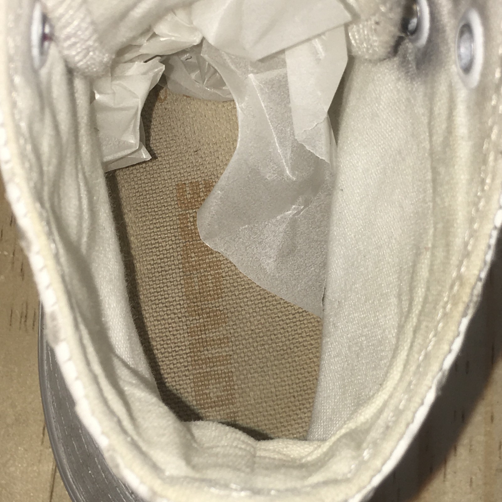 Converse Shoes Mens 4 Womens 6 Chuck Taylor All Star Hi-Top Sneaker White Casual