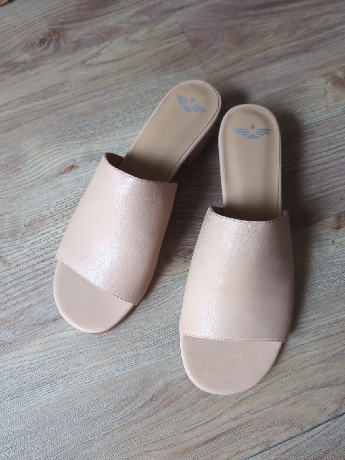 Fortress of Inca Rachel Blush Mule Sandals Womens EU 40 Fairtrade Handmade Peru