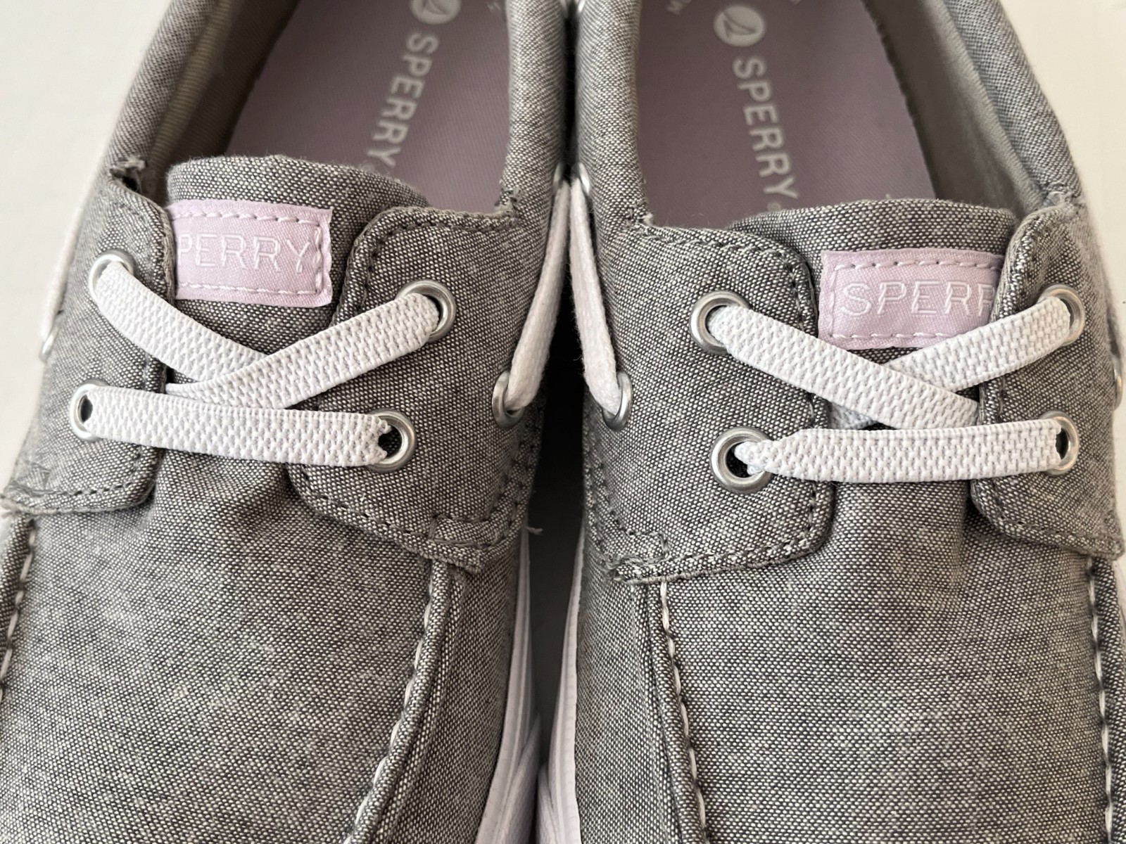 Sperry Top-Sider Bahama 3.0 Grey Platform Sneakers ~ Women’s Size 6M