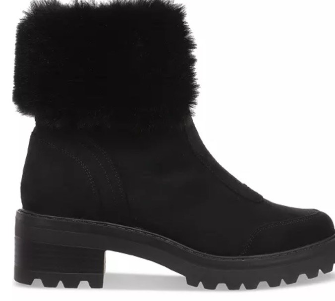 NWB $119.00 GIANI BERNINI MEMORY FOAM Callie Black MC BOOTS Size 8M