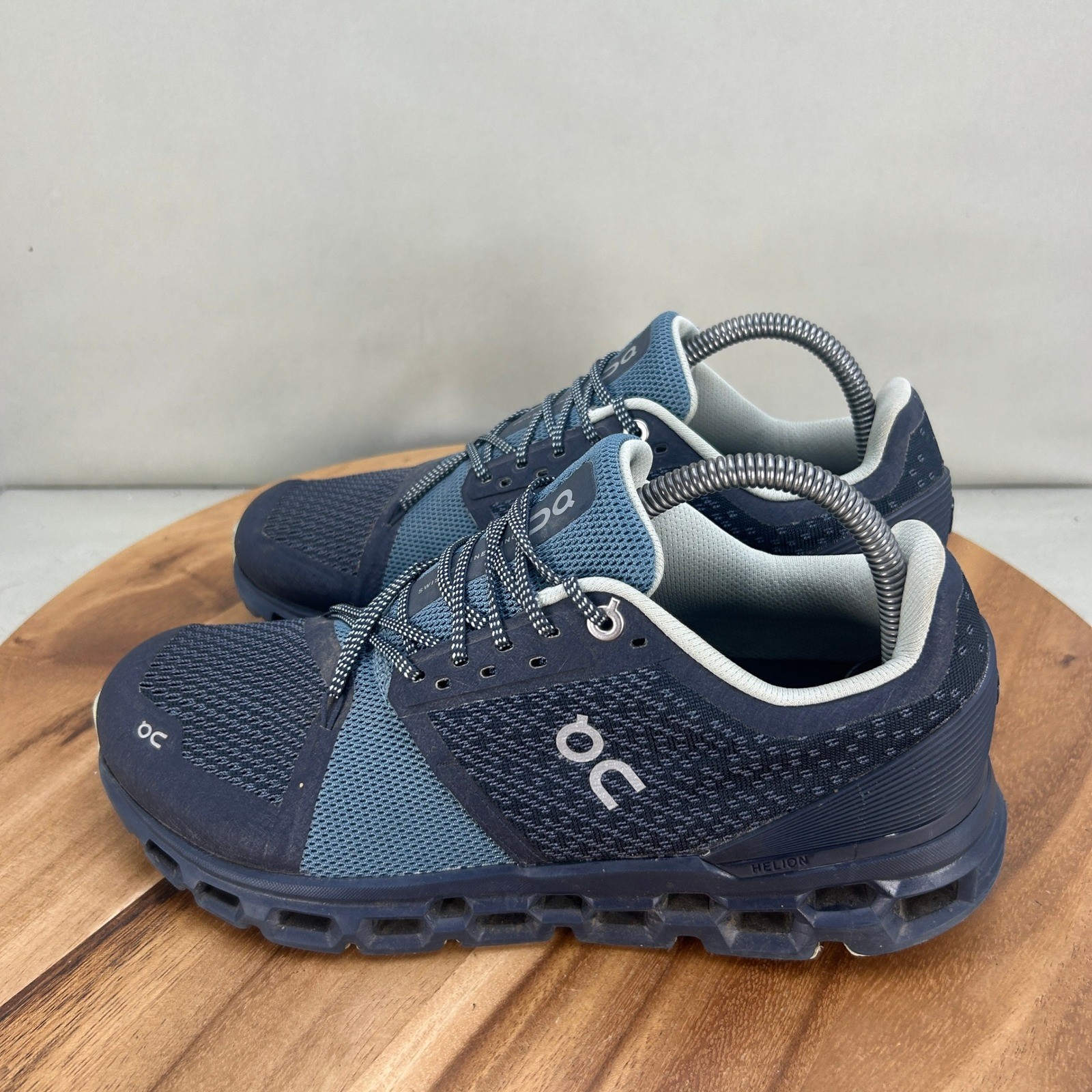 On Cloud Cloudflyer Running Shoes Womens 9 Navy Blue Swiss Engineering Sneaker