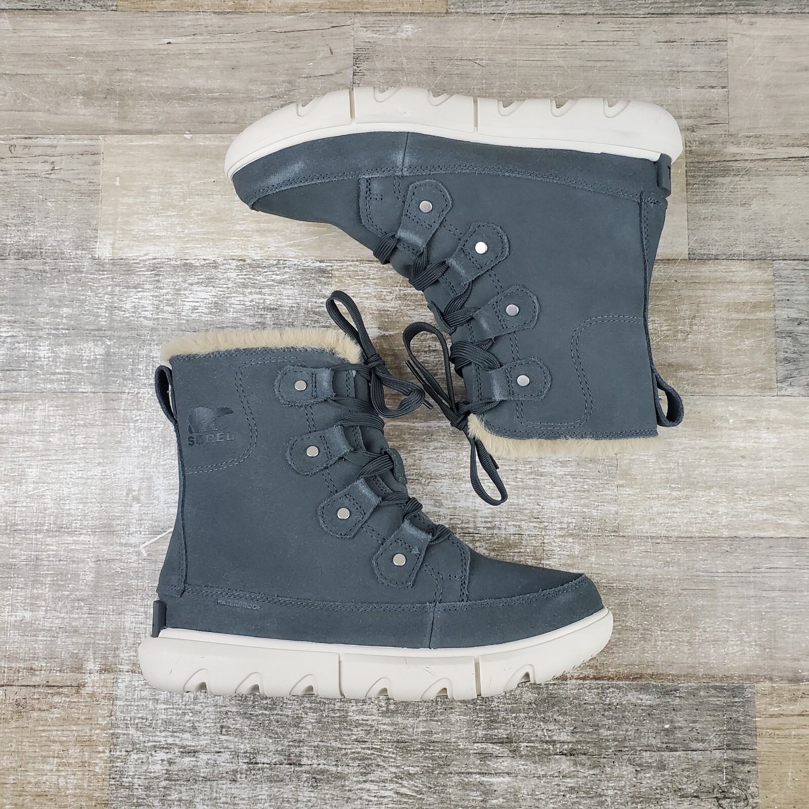 SOREL Explorer Next Joan WP Boots Womens Sz 6 Lace Up Boot NEW NWOB