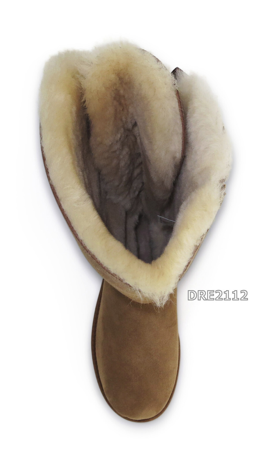 UGG Bailey Bow Tall II Triple Chestnut Suede Fur Boots Womens Size 7 *NIB*
