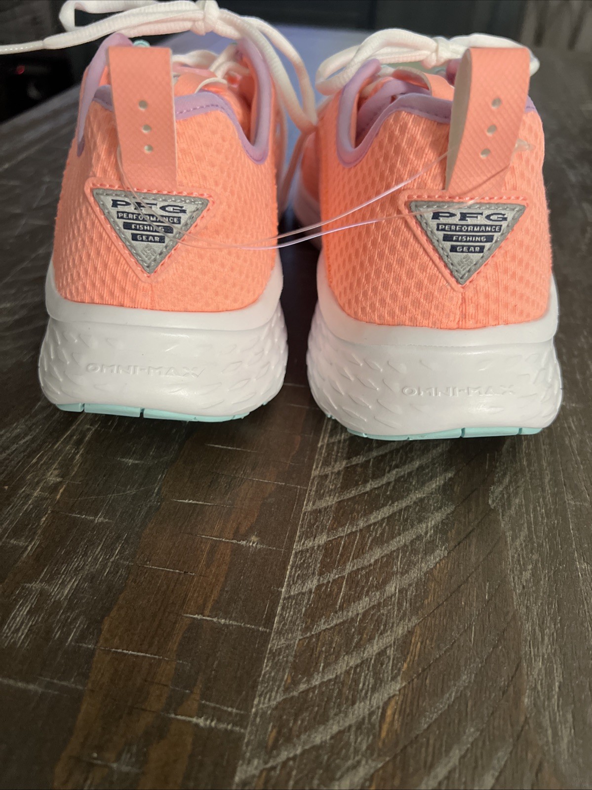Columbia PFG Women’s Castback Shoes Size 12. Techlite Eco. Tiki Pink/Gulf Stream